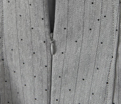 Silver Dottie Crystal Mini Dress