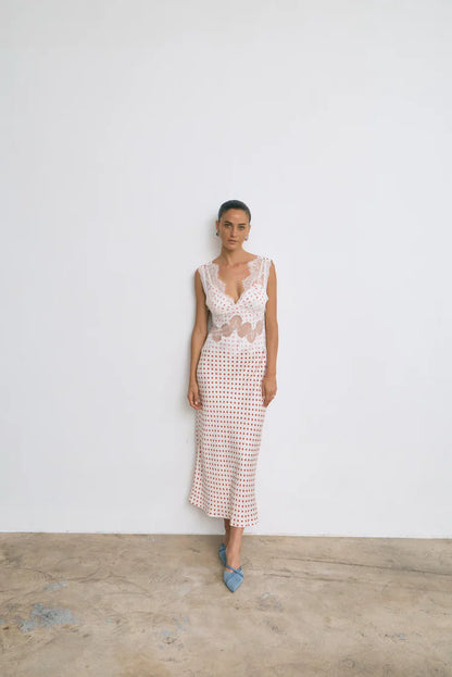 Café Romance Midi Dress